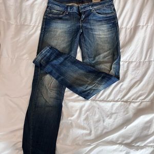 Denim light wash jeans